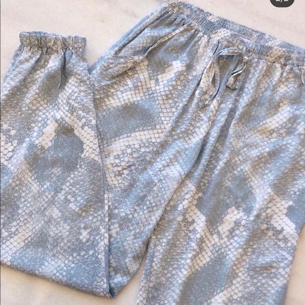 Snake print jogger style